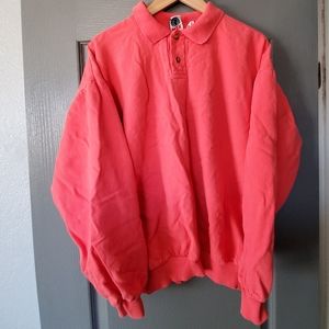 Vintage Wek Pink Polo Shirt Men's XL100% Cotton Ma